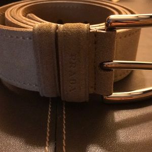 Prada Accessories - Prada Suede Belt Prada Accessories - Prada Suede Belt